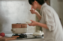 画像をギャラリービューアに読み込む, JIA STEAMER L + 専用 STEAM POACHER SET