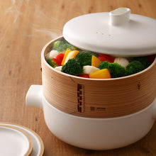 画像をギャラリービューアに読み込む, JIA STEAMER L+専用 STEAM POACHER & RICE LID SET